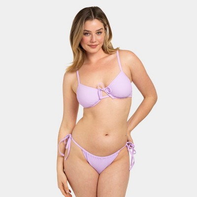 Smart & Sexy Women's Underwire Bikini Top & String Bikini Set