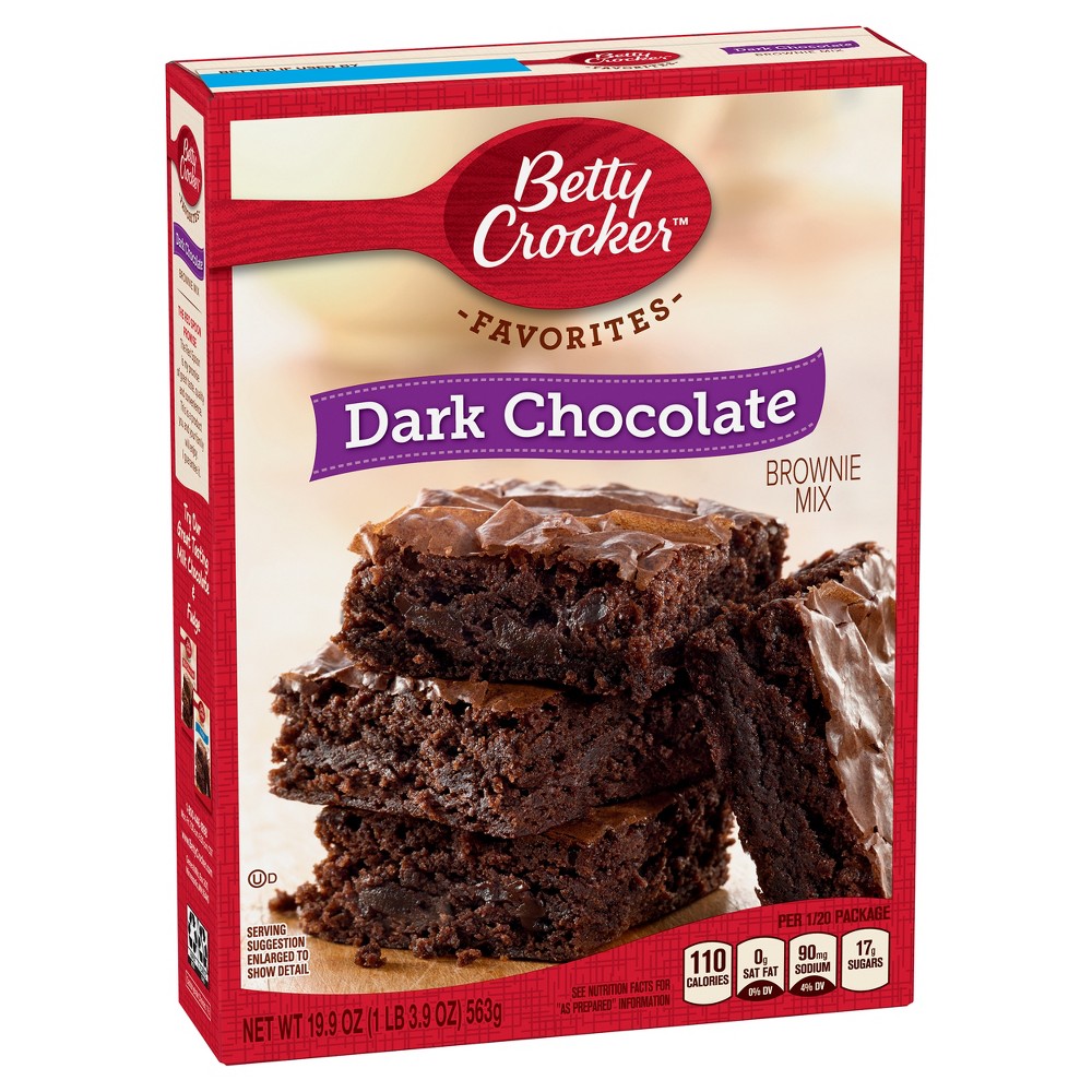 UPC 016000427303 - Betty Crocker Dark Chocolate Brownie - 19.9oz ...