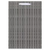Halloween Medium Gift Bag Vertical Striped - 2 of 3