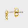 Bijoux Sport by Luv Aj MLB Gold Logo Stud Earrings - 2 of 3