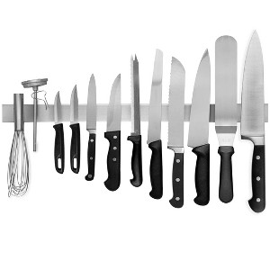 Modern Innovations 24 Inch Stainless Steel Multipurpose Magnetic Knife Bar - 1 of 4
