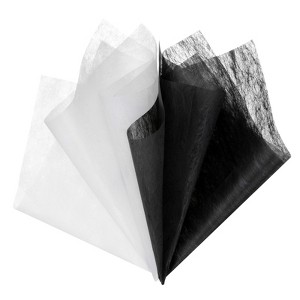 Unique Bargains Cotton Waterproof Translucent Flexible Flower Wrapping Paper 96 Pcs - 1 of 4