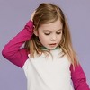 Mightly Girls 2pk Fair Trade Organic Cotton Long Sleeve T-Shirts - 2 of 3