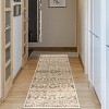 Modern Floral Abstract Indoor Area Rug or Runner by Blue Nile Mills - 2 of 4