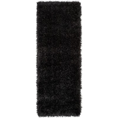 Well Woven Chie Kuki Collection Ultra Soft Two-Tone Long Floppy Pile Area Rug