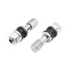 Unique Bargains Car Tubeless Wheel Tyre Tire Valve Stem Silver Tone 1.73" Length 5 Pcs - 2 of 3