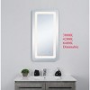 Elegant Lighting Genesis 18in x 36in soft edge LED mirror - 2 of 4