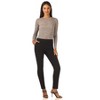 Rekucci Women’s Pull-On Skinny Work Pants – Tummy Control, Stretch Legging Fit with Zip Pockets for Office & Casual - 4 of 4