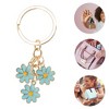 Unique Bargains Floral Handbag Charm 2.76" 1 Pc - 3 of 4