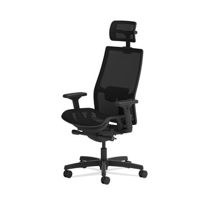 Advanced Synchro-Tilt Mesh Task Chair with Adjustable Lumbar Support, Black
