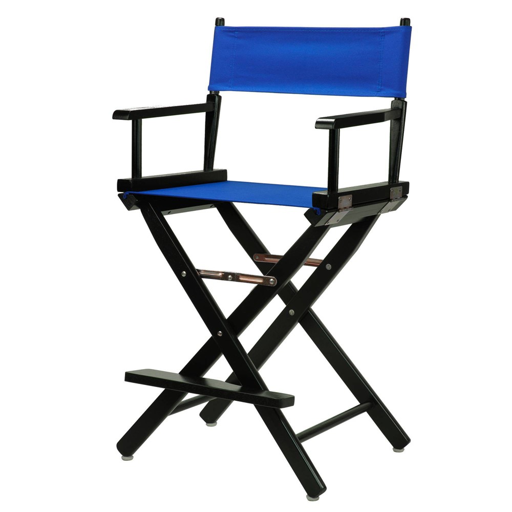 Photos - Chair Counter Height Director's  - Royal Blue