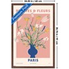 Trends International Reinders: Flowers - Plantes Fleurs Paris Framed Wall Poster Prints - 3 of 4