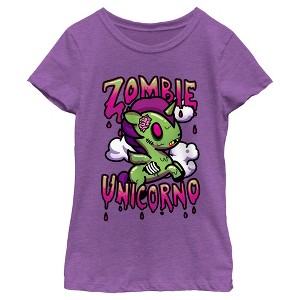 Girl's Tokidoki Zombie Unicorno Milo T-Shirt - 1 of 4