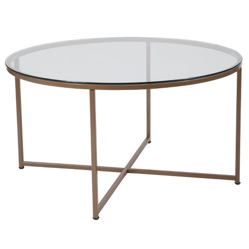 Greenwich Coffee Table Gold Riverstone Furniture Target