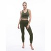 Rib V-Neck Cropped Tank - LEZAT - 4 of 4
