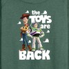 Women's - Disney - The Toys Are Back Lightweight French Terry Wide Neck Long Sleeve Shirt - 2 of 4