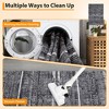 100% Polyester Towel Fabric Carpet - 200g Fleece Weight, Total 980Gsm, TPR Washable Foldable Bottom, Bohemian Style, Moyan Time-Space Design - 4 of 4