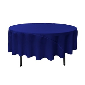 Slickblue Polyester Poplin Round Tablecloth 41 Different Colors 7 Sizes - 1 of 1