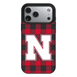 NCAA Big Ten Universities Plaid MagSafe Compatible Cell Phone Case for Apple iPhone 17 Series - 1 of 4