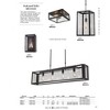 Elk Home Parameters 2 - Light Flush Mount in  Bronze - 3 of 4