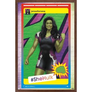 Trends International Marvel She-Hulk: Attorney At Law - Post Framed Wall Poster Prints - 1 of 4