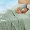 Cozy Bliss Seersucker Cooling Comforter – Lightweight Blanket Breathable & Soft Summer Bedding for Hot Sleepers - 2 of 4