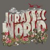 Juniors Jurassic World Cartoon Floral Logo Sweatshirt - 2 of 3