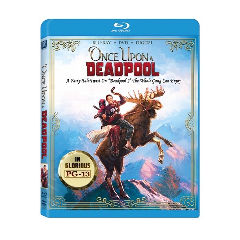 Deadpool 2 Once Upon A Deadpoolblu Ray Dvd Digital