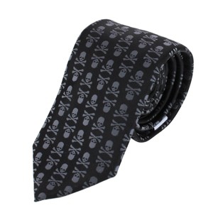 Ascentix Pirate Skull and Crossbones Necktie - 1 of 3