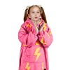 Solaris Fleece Blanket Hoodie Sweatshirt for 7-16yr Kid Teen Youth, Cozy Warm Plush Fleece Wearable Blanket Pullover with Larger Pocket - 4 of 4