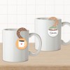 Big Dot of Happiness But First, Coffee - Cafe Themed Party Paper Beverage Markers for Glasses - Drink Tags - Set of 24 - 3 of 4