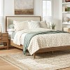 60" x 86" Oversized 100% Cotton Bed Throw Willow Mist - Threshold™ designed with Studio McGee - image 2 of 4