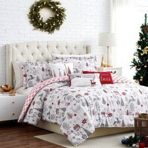 Multi-Piece Christmas Comforter Sets - 1 of 4