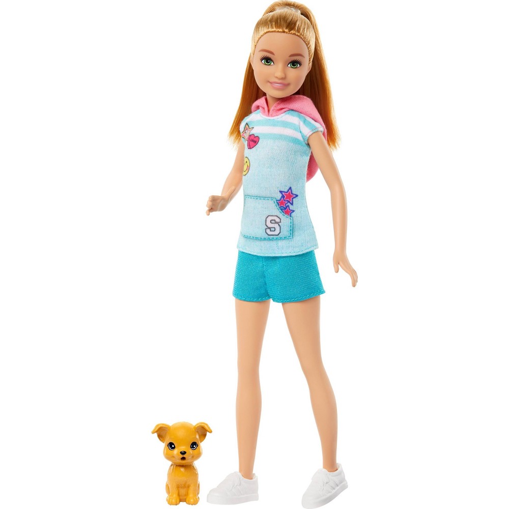 Barbie Stacie Doll with Pet Dog, Barbie and Stacie to the Rescue Movie Toys & Dolls