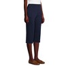 Lands' End Women's Sport Knit High Rise Elastic Waist Capri Pants - 4 of 4