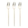 Smarty Had A Party Shiny Gold Moderno Plastic Dinner Forks - 300 pcs - 2 of 4