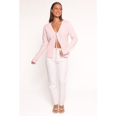 Petal and Pup Womens Cherri Single Tie Cardigan