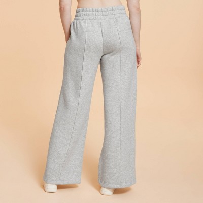 Blogilates Women's Travel Trouser High-Rise Wide Leg Sweatpants