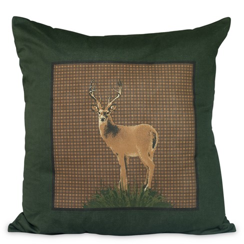 Deer lounge outlet pillow