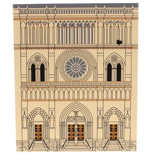 Cat's Meow Village 6.5 Inch Cathedral Basilica Of The Assumption Landmark Church Covington Ky Village Buildings - 1 of 2
