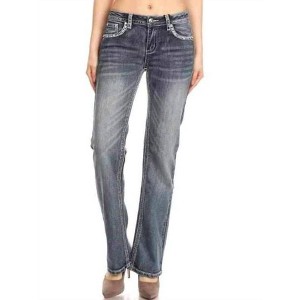 Women's Skull Darling Jeans - Bus Stop - 1 of 4