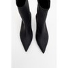 Lewin Black Stretch Pointed Toe Stiletto Boot (Women) | Prologue Shoes - 2 of 4