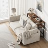 39.3" Console Table with Adjustable Shelf, 2-Tier Narrow Entryway Table , Sofa Table, Console Tables for Entryway - 4 of 4