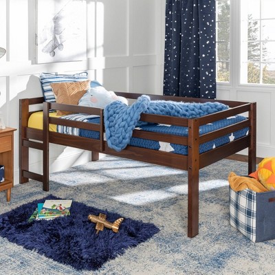 Twin Indy Solid Wood Low Loft Bed - Saracina Home