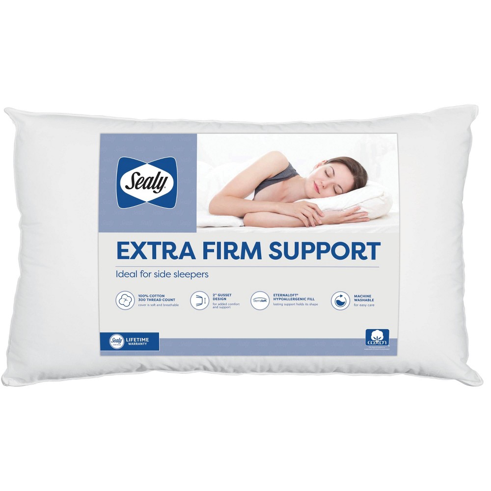 UPC 022415229647 product image for Sealy King 300 Thread Count Extra Firm Support Bed Pillow | upcitemdb.com