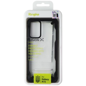 Ringke Fusion X Series Case for Samsung Galaxy A72 - Black / Clear - 1 of 1
