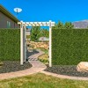 Tangkula 12 PCS 20" x 20" Artificial Hedge Boxwood Panels w/ Decorative Grass Wall Panels - 2 of 4