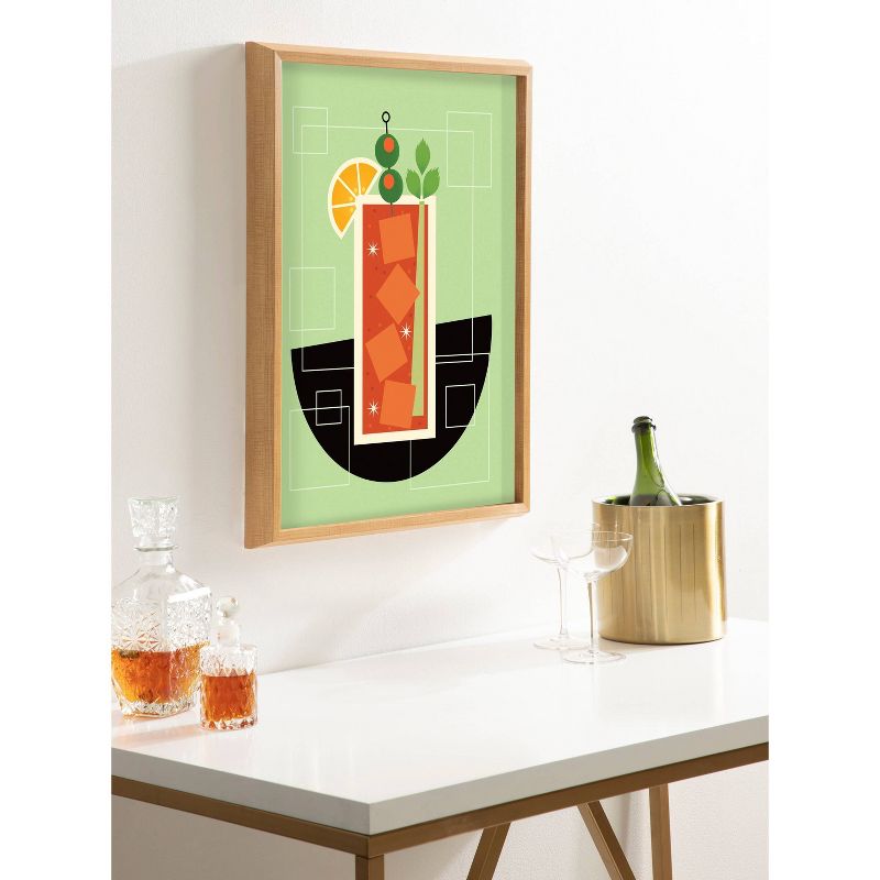 16&#34; x 20&#34; Blake Bloody Mary Framed Printed Art by Amber Leaders Designs Gold - Kate &#38; Laurel All Things Decor, 5 of 7