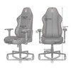 NicBex PU Adjustable Ergonomic Office Chairs with Lumbar Support and Flip-up Armrests for Gaming Work Study,Black - 3 of 4