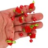 Unique Bargains Wedding Christmas DIY Decorative Artificial Rose Pearl String Beads - 4 of 4
